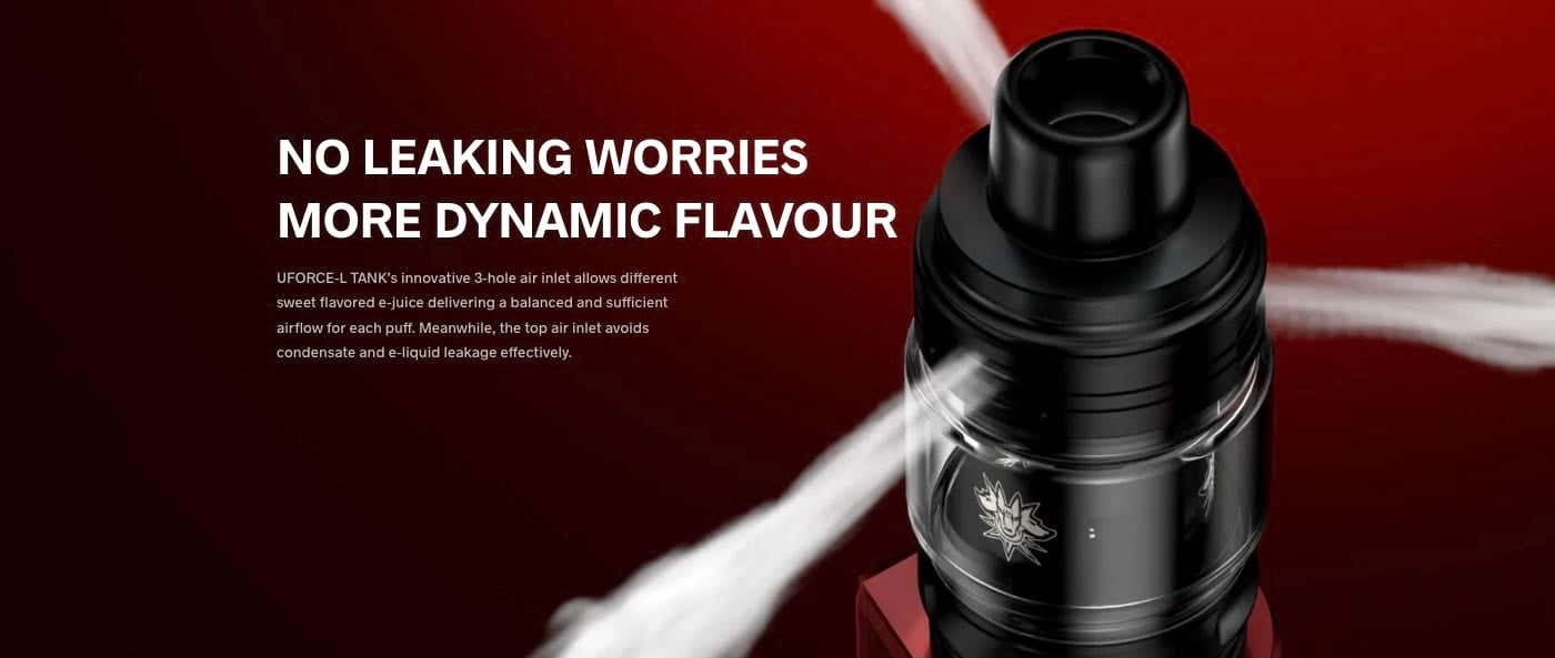 UForce-L Tank - No leaking worries, more dynamic flavour