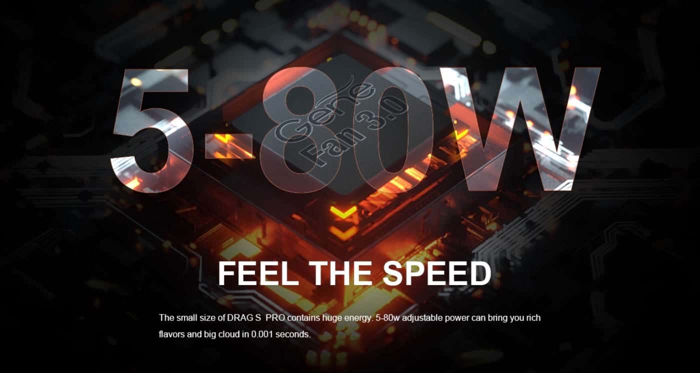Voopoo Drag S Pro Pod Vape Kit - Feel the speed