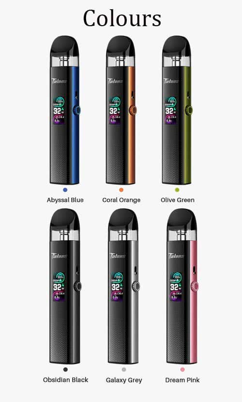Horizontech Talons TW Pod Vape Kit - Six Available Colours