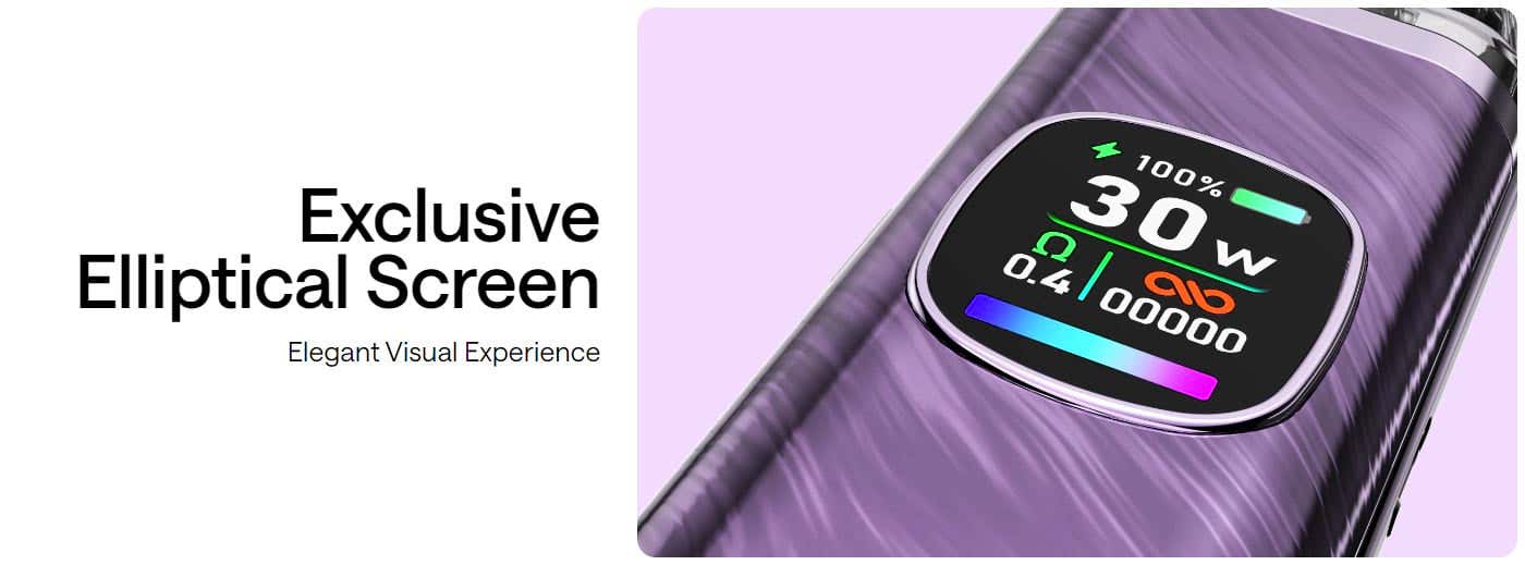 Oxva Xlim Pro 2 Pod Vape Kit - Exclusive Elliptical Screen