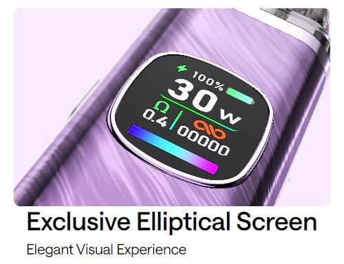Oxva Xlim Pro 2 Pod Vape Kit - Exclusive Elliptical Screen