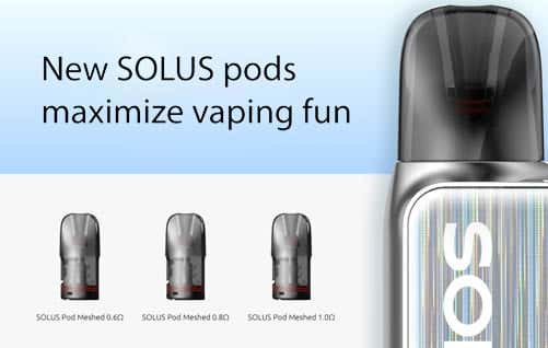 SMOK Solus GT Box Pod Vape Kit - New Solus Pod Cartridges to Maximise your Vaping Pleasure