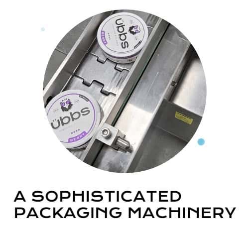 ÜBBS Nicotine Pouches - A Sophisticated Packaging Machinery