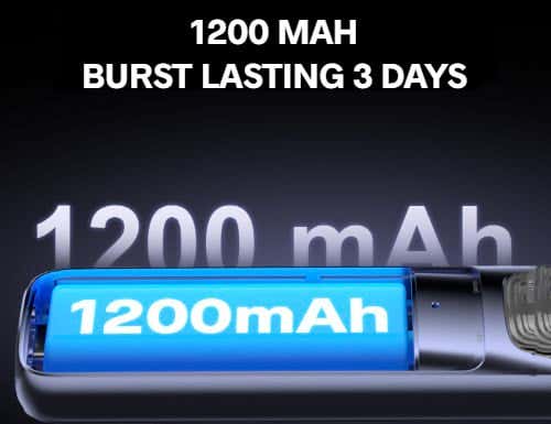 VooPoo VMATE Max Pod Vape Kit - Three Whole Days of Vaping Bliss with 1200 mAh Battery