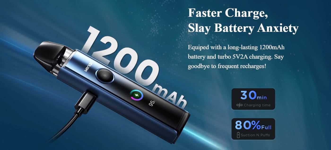 Geekvape Wenax Q Pro Pod Vape Kit - Battery