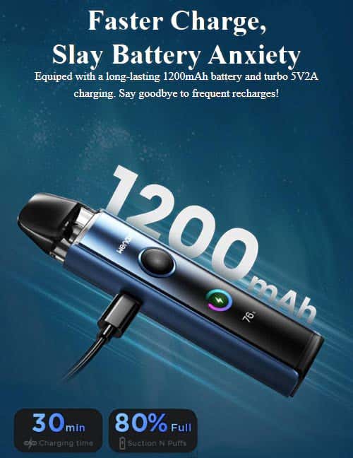 Geekvape Wenax Q Pro Pod Vape Kit - Battery