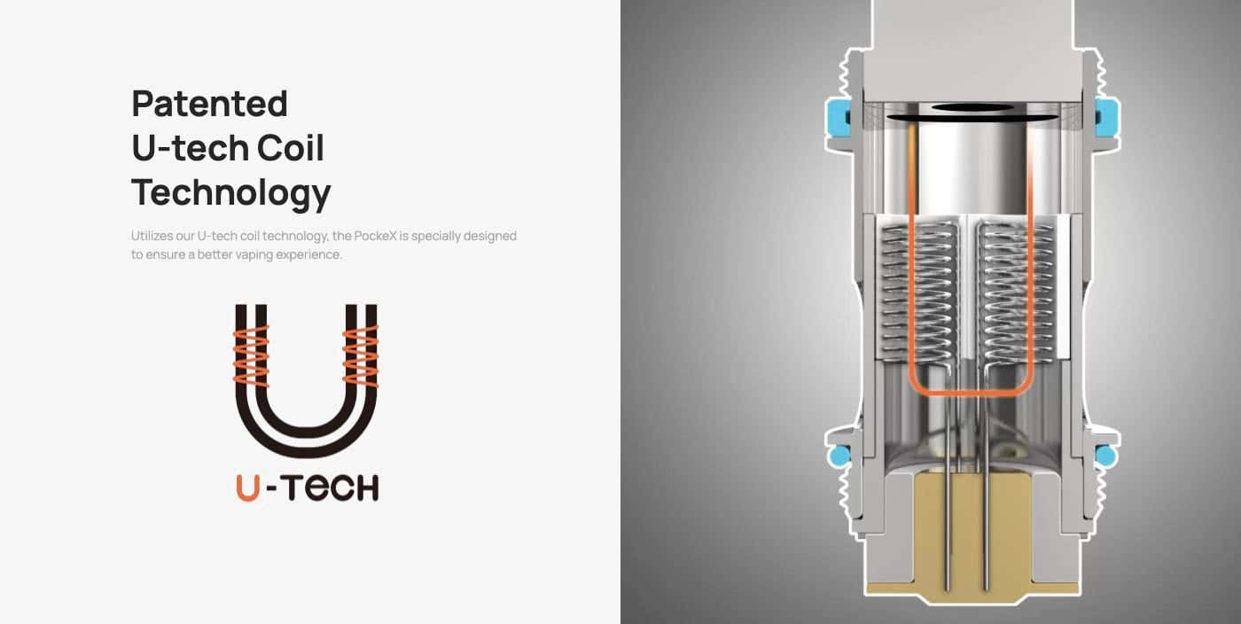 Aspire Pockex Coils - U-Tech coil technology