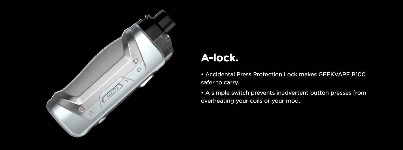 Geekvape Aegis Boost PRO 2 B100 Pod Vape Kit - A-Lock