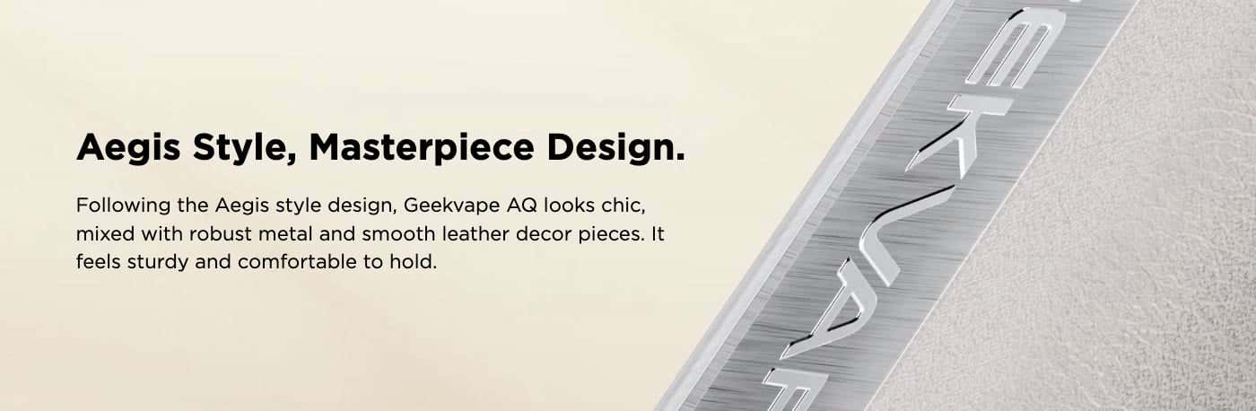 Geekvape AQ (Aegis Q) Pod Vape Kit - Aegis style, masterpiece design