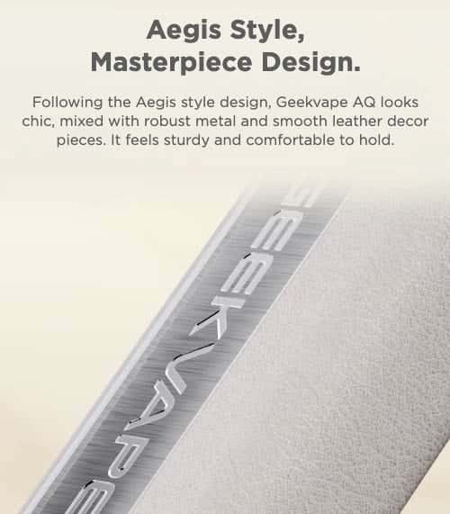 Geekvape AQ (Aegis Q) Pod Vape Kit - Aegis style, masterpiece design