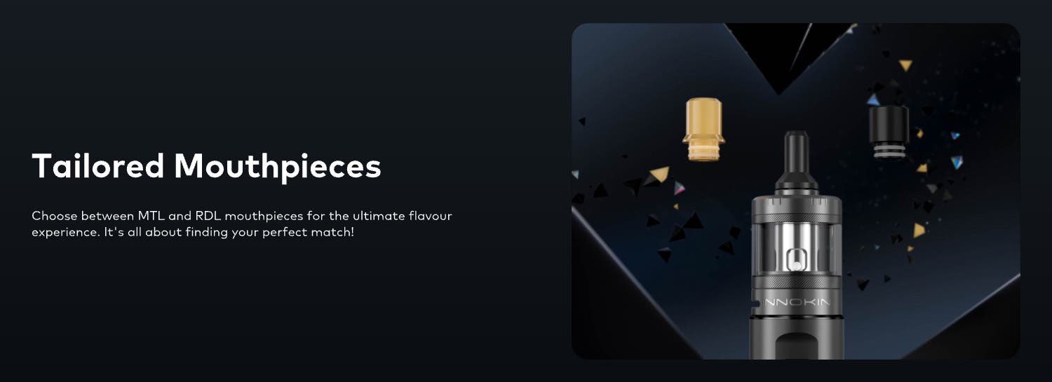 Innokin Zenith Minimal Tank - Tailored mouthpieces