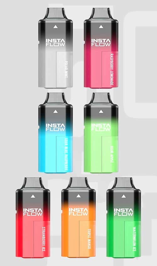 Instafill Instaflow 5000 Refillable Disposable Vape Kit - Delicious Taste in Each Puff