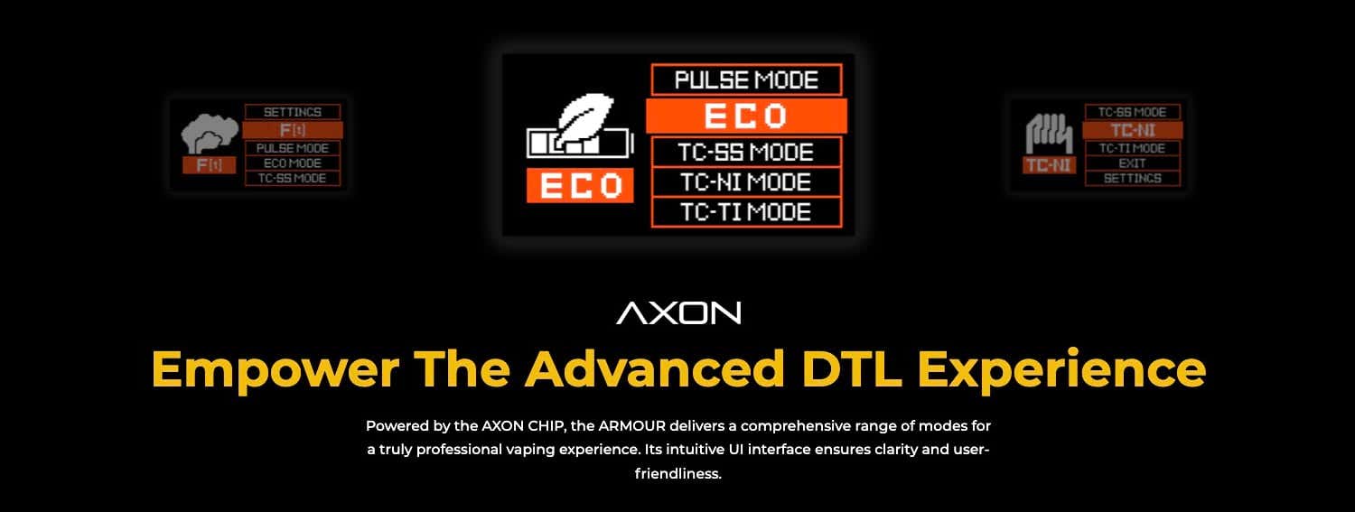 Vaporesso Armour S Mod - Empower the advanced DTL experience