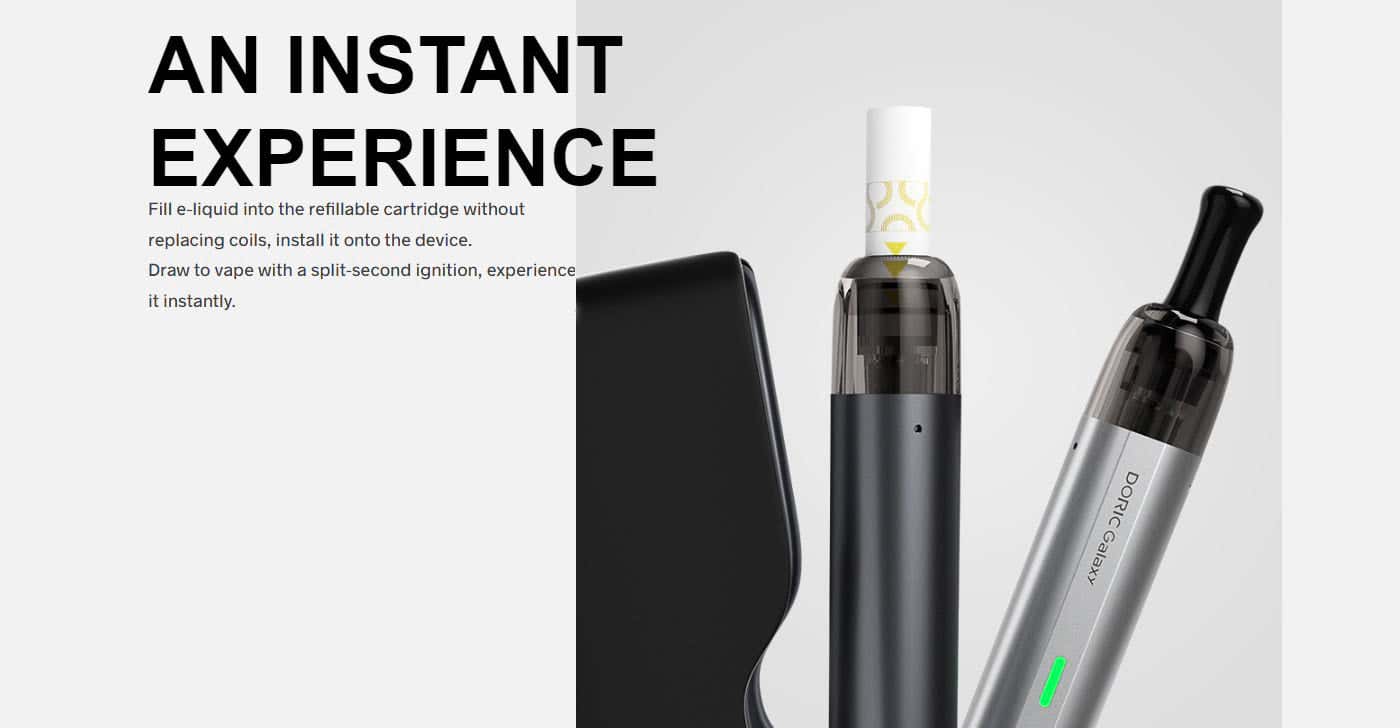 VooPoo Doric Galaxy Pod Kit - An Instant Experience