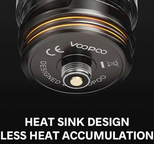 Voopoo Drag 4 Kit - Heat sink design