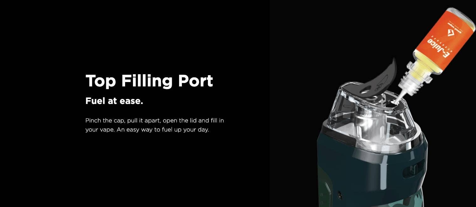 Geekvape Aegis Nano pod refill instructions