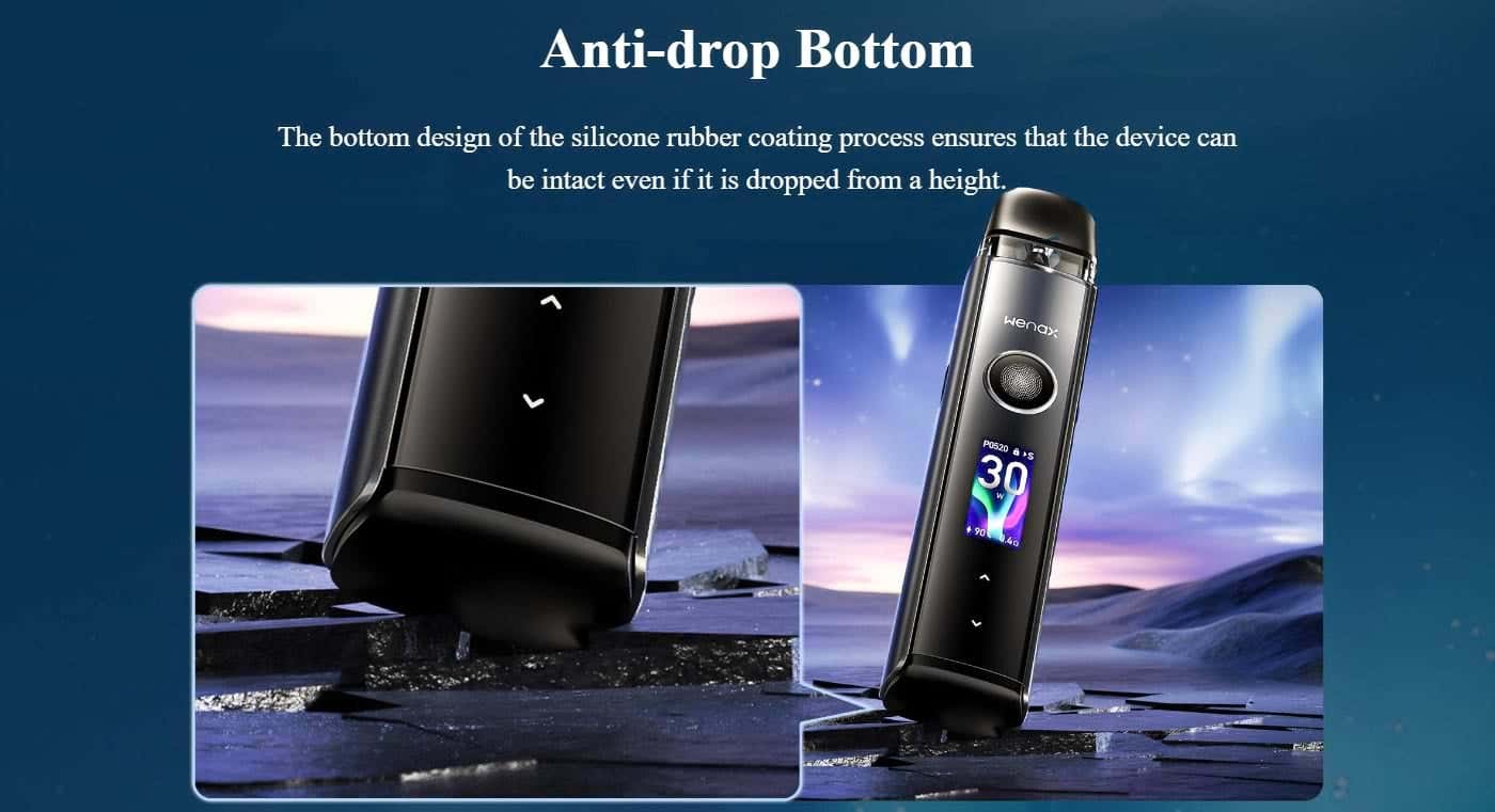 Geekvape Wenax Q Pro Pod Vape Kit - Anti-Drop Bottom