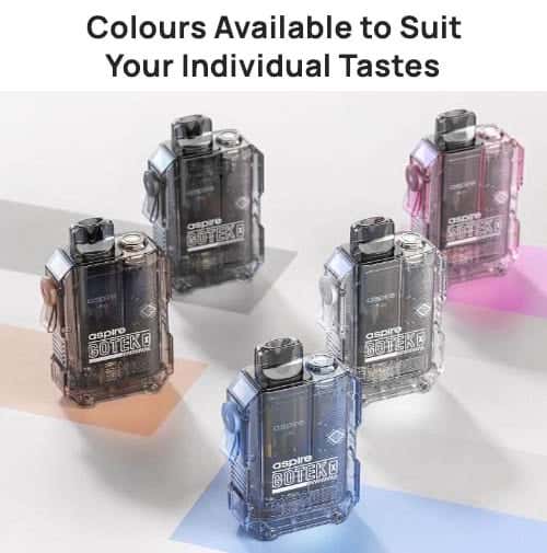 Aspire Gotek X Vape Pod Kit - Choose from 10 colours