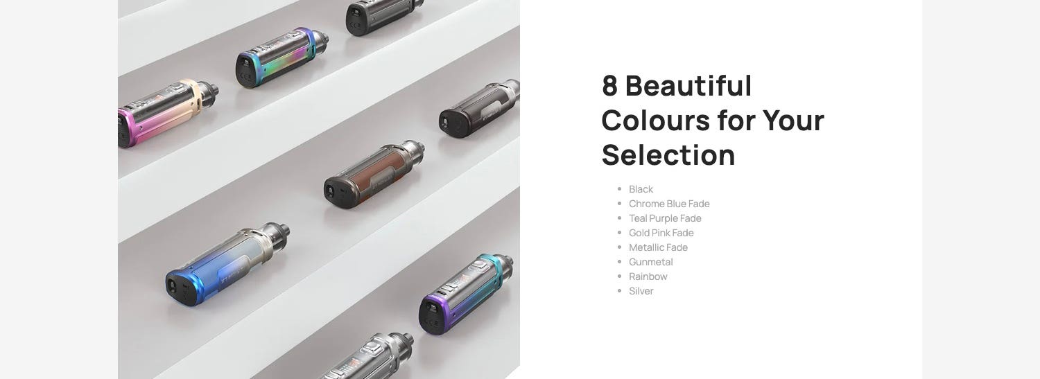Aspire Veynom LX Pod Vape Kit - 8 beautiful colours for your selection