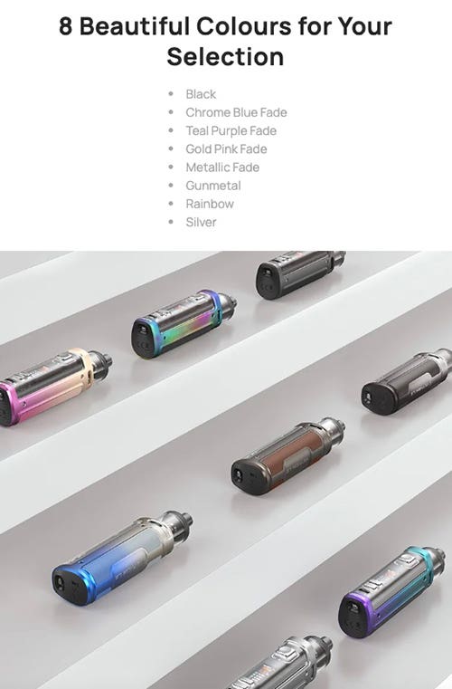 Aspire Veynom LX Pod Vape Kit - 8 beautiful colours for your selection