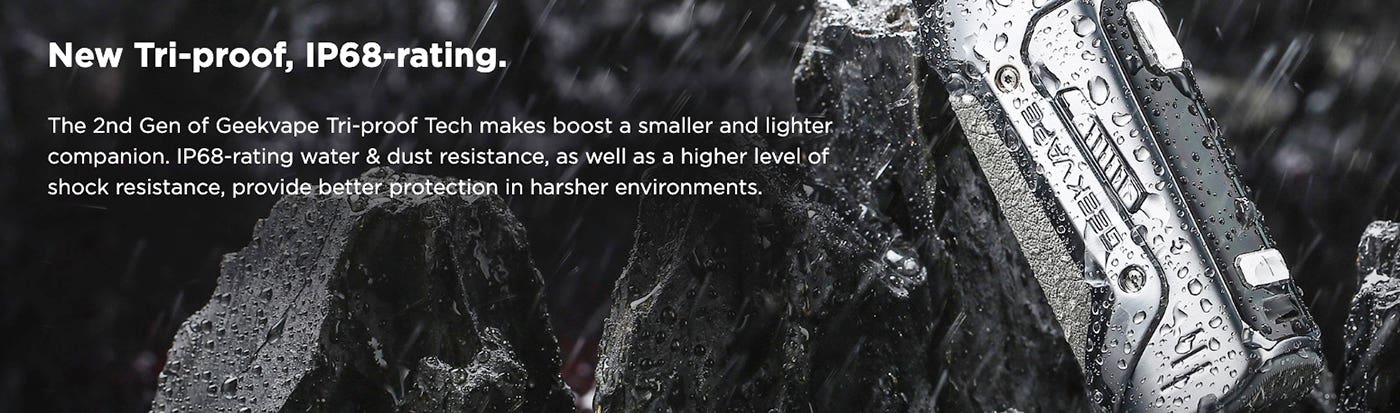 Aegis Boost 2 Mod - Tri-proof, IP68 rating