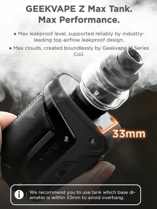 Geekvape L200 Classic Kit - Z Max tank, maximum performance