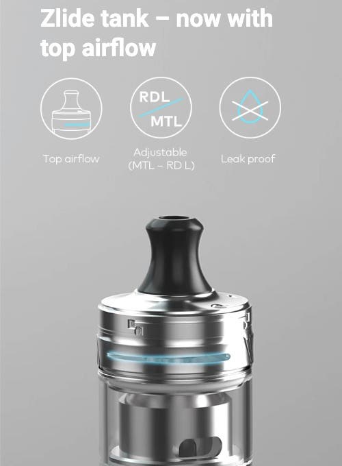 Innokin Zlide Top Tank - now with top airflow