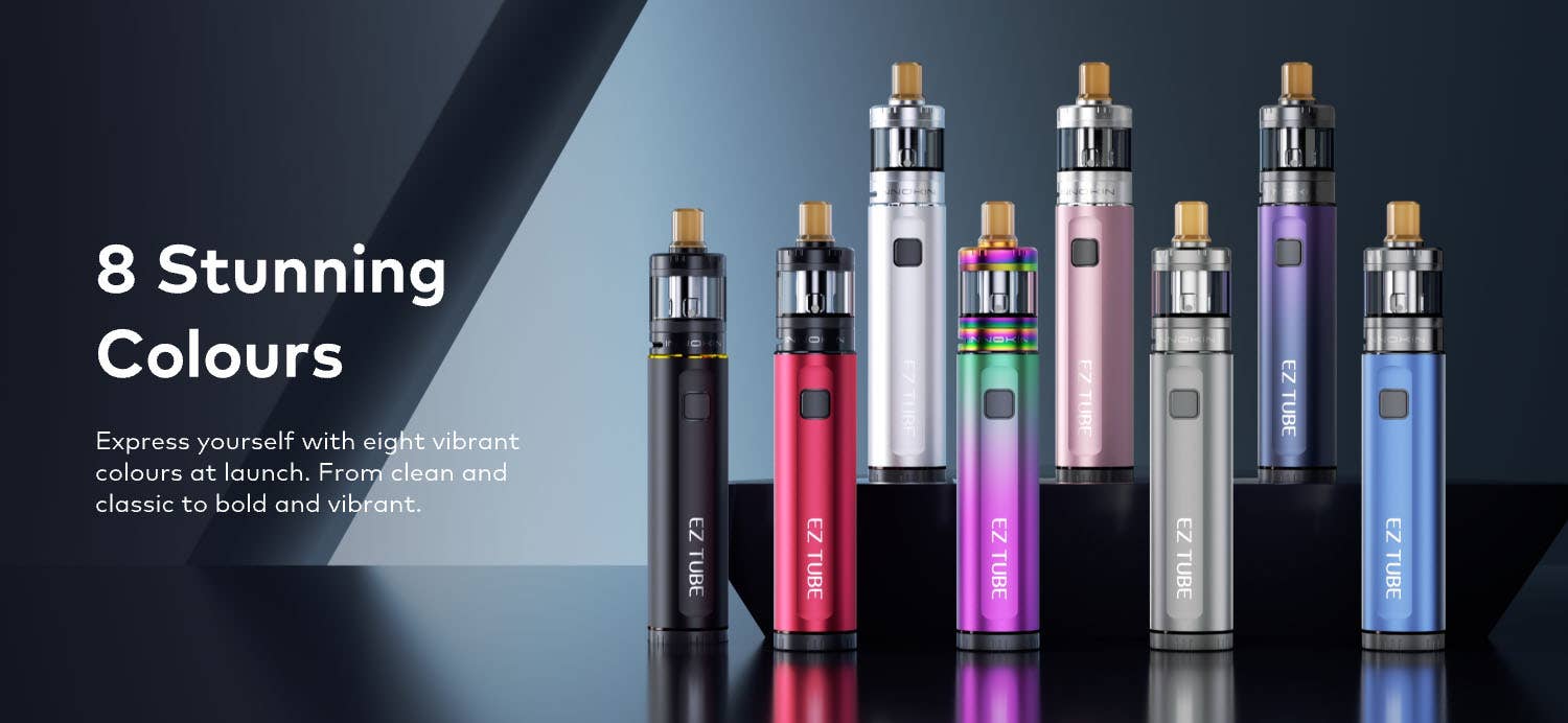 Innokin EZ Tube Zenith Minimal Vape Kit - 8 Stunning colours