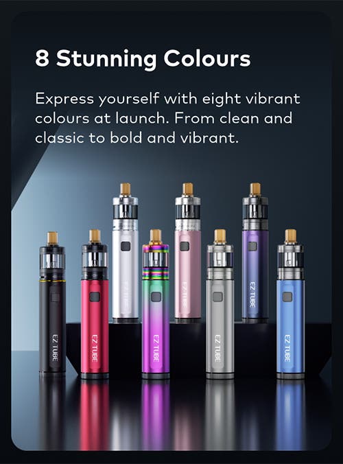 Innokin EZ Tube Zenith Minimal Vape Kit - 8 Stunning colours