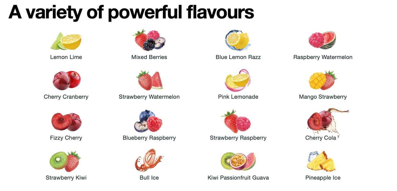 Snowplus Clic 5000 Disposable Kit - A variety of 16 powerful flavours