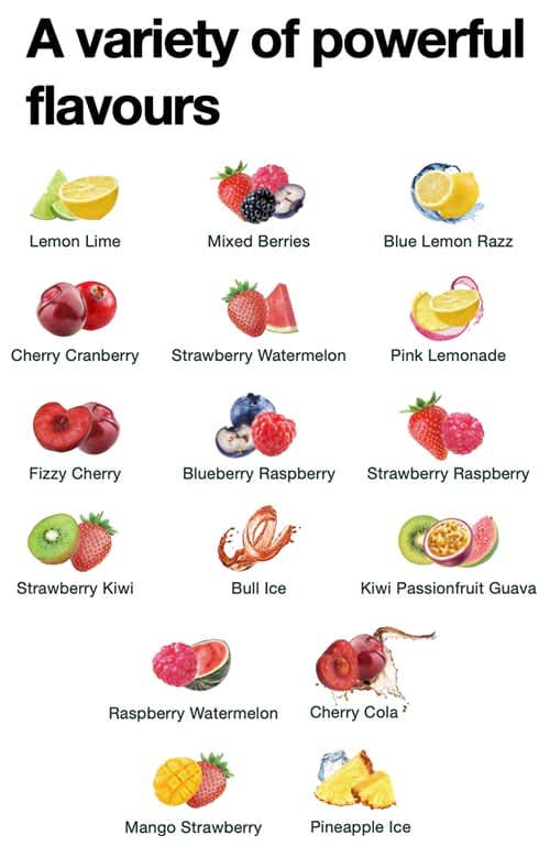 Snowplus Clic 5000 Disposable Kit - A variety of 16 powerful flavours