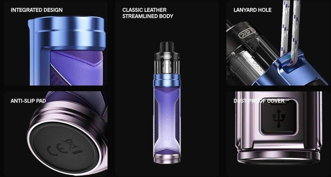 VooPoo Argus Pro 2 Pod Kit - Exterior Design