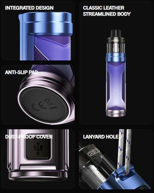 VooPoo Argus Pro 2 Pod Kit - Exterior Design
