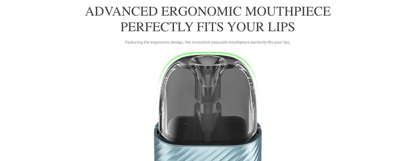 Voopoo Argus Z Pod Kit - Ergonomic mouthpiece