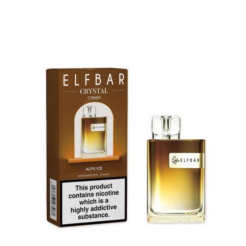 Elf Bar Crystal CR600 Disposable Vape Kit - Alps Ice