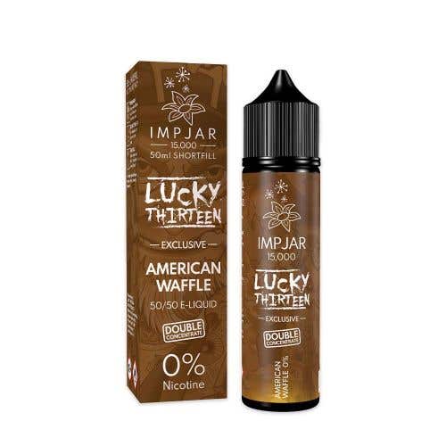 IMPJAR x Lucky Thirteen Exclusive American Waffle 50ml Shortfill E-Liquid