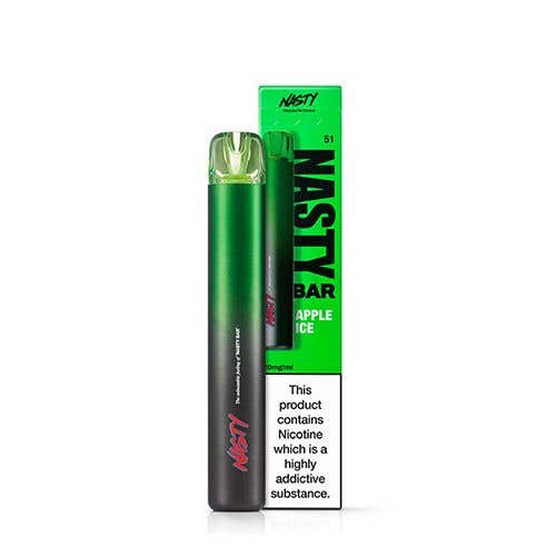 Nasty Bar Apple Ice Disposable Vape Kit