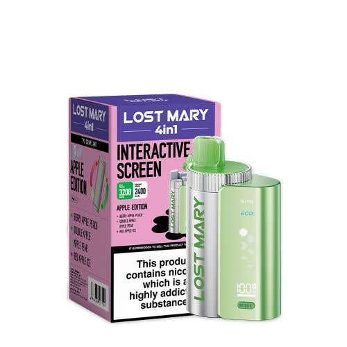 Lost Mary 4-in-1 Prefilled Pod Vape Kit - Apple Edition