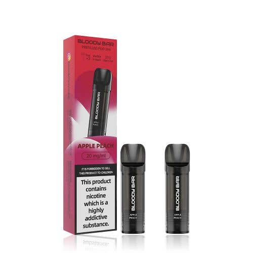 Bloody Mary Bloody Bar Prefilled Vape Pods - Apple Peach