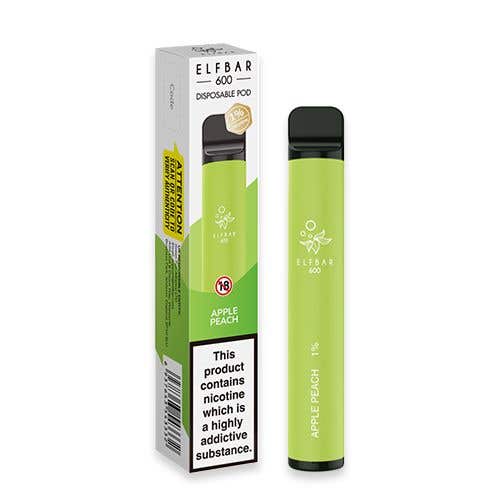 Elf Bar 600 Disposable Kit - Apple Peach