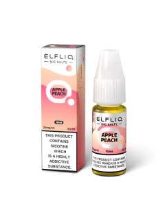 Elf Bar Elfliq Nic Salt E-Liquid - Apple Peach
