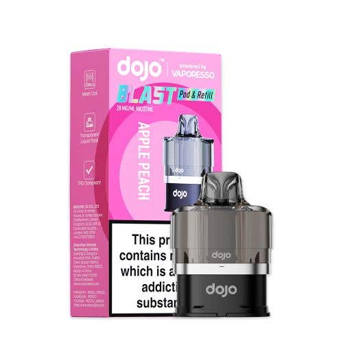 Vaporesso Dojo Blast 6000 Prefilled Vape Pods - Apple Peach
