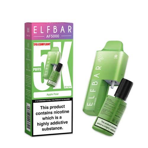 Elf Bar AF5000 Disposable Kit - 20mg - Apple Pear