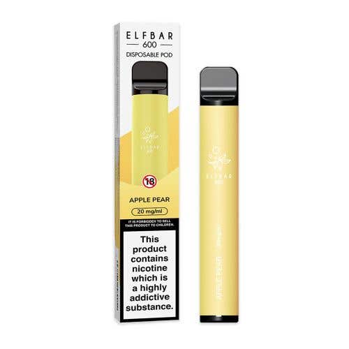 Elf Bar 600 Disposable Vape Kit - Apple Pear
