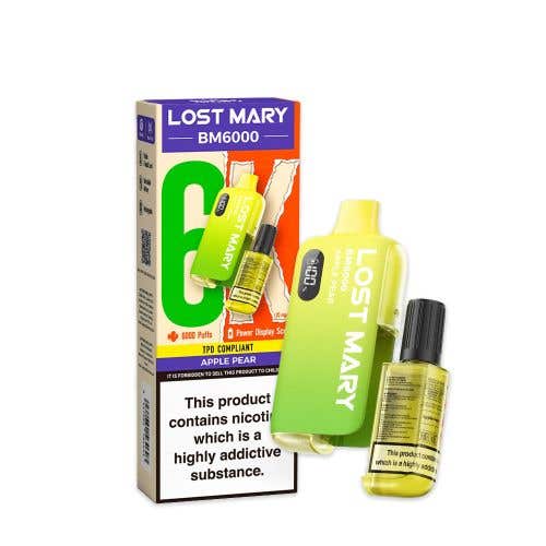 Lost Mary BM6000 Disposable Kit - 20mg - Apple Pear