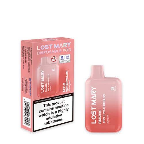 Lost Mary BM600S Disposable Kit - 20mg - Apple Watermelon