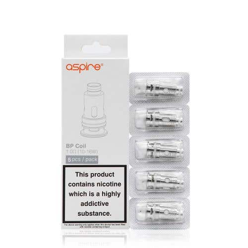 Aspire BP Replacement Coils - Pack of five, 1.0ohm Mesh DTL