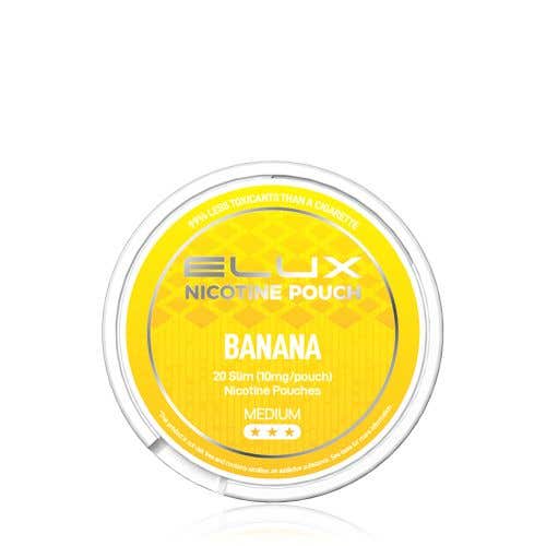 Elux 10mg Nicotine Pouches - Banana