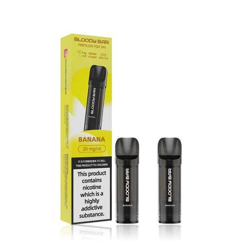 Bloody Mary Bloody Bar Prefilled Vape Pods - Banana