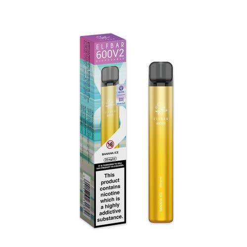 Elf Bar 600 V2 Disposable Kit 2% - Banana Ice